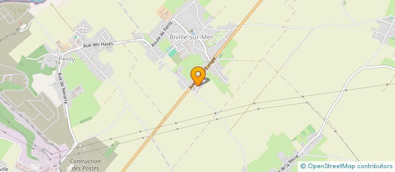 localisation de l'entreprise SCI LGV  ENVERMEU