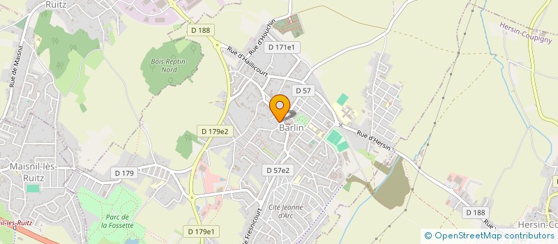localisation de l'entreprise SCI LH à BARLIN