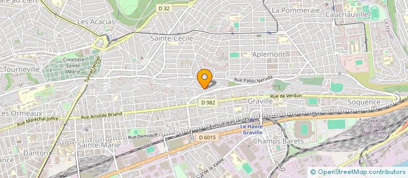 localisation de l'entreprise SCI LH CITY BEACH à LE HAVRE