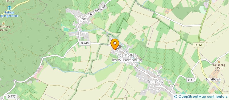 localisation de l'entreprise SCI LH2C  OBERHOFFEN-LES-WISSEMBOURG