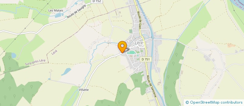 localisation de l'entreprise SCI LHD PATRIMOINE  LERE