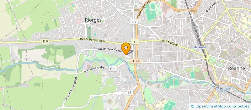 localisation de l'entreprise SCI LHERMINIER 18 à RIORGES