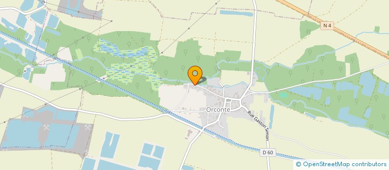 localisation de l'entreprise SCI LHEUREUX  ORCONTE
