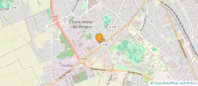 localisation de l'entreprise SCI LHJA FAMILY  SAINT-ANDRE-LES-VERGERS