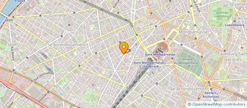 localisation de l'entreprise SCI LHM  PARIS