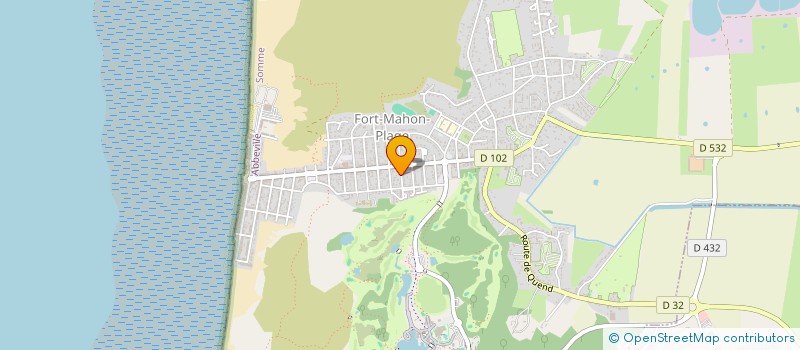 localisation de l'entreprise SCI LHOMEL  FORT-MAHON-PLAGE