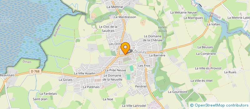 localisation de l'entreprise SCI LHOMME  BEAUSSAIS-SUR-MER