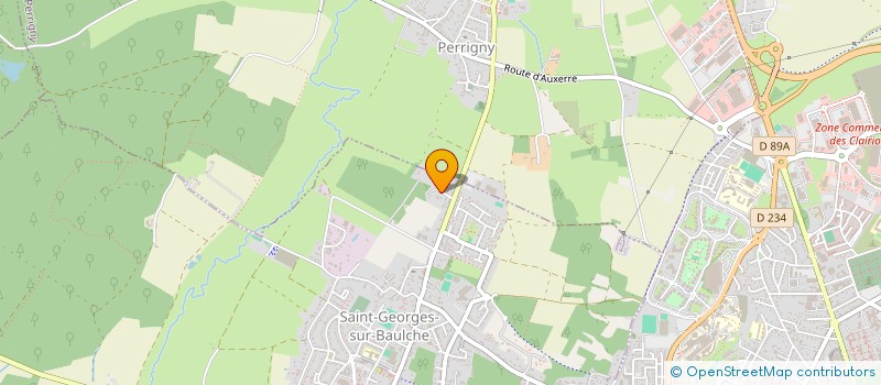 localisation de l'entreprise SCI LHOMOND  SAINT-GEORGES-SUR-BAULCHE