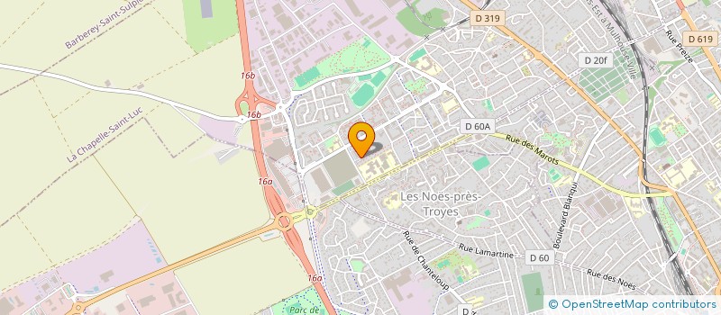 localisation de l'entreprise SCI LHOSTE-JEANMOUGIN à LA CHAPELLE-SAINT-LUC