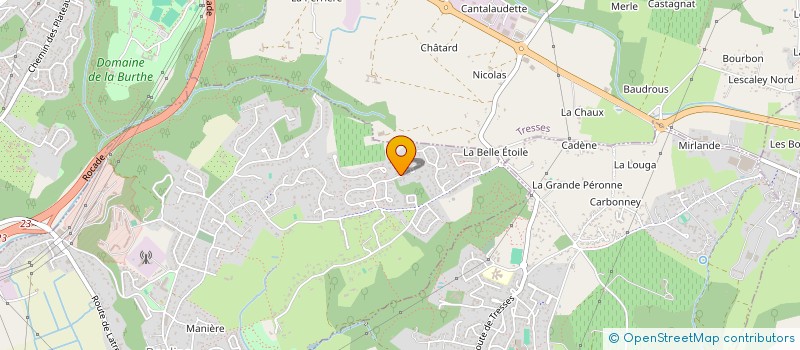 localisation de l'entreprise SCI LHOTE FONDATION  BOULIAC