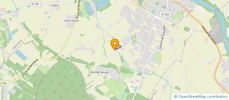 localisation de l'entreprise SCI LHUILLIER  BESSIERES