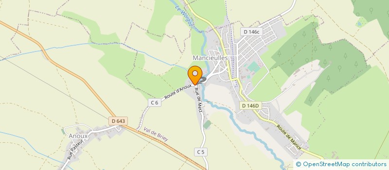 localisation de l'entreprise SCI LHUILLIER  FLEVILLE-LIXIERES