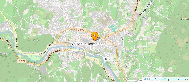 localisation de l'entreprise SCI LI CARBOUNIES  VAISON-LA-ROMAINE