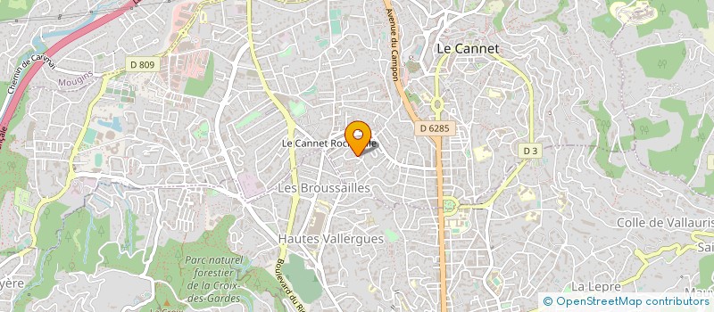 localisation de l'entreprise SCI LI CHA à LE CANNET