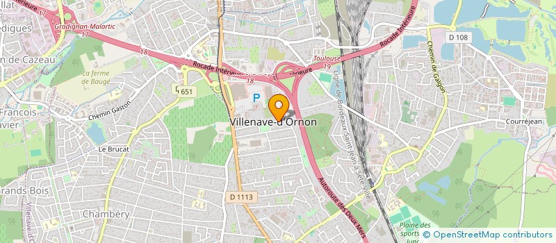 localisation de l'entreprise SCI LI FEI LONG  VALBONNE