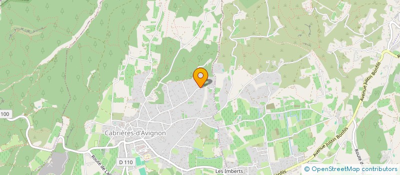 localisation de l'entreprise SCI LI INC  CABRIERES-D'AVIGNON