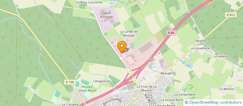 localisation de l'entreprise SCI LI-LO  LIFFRE