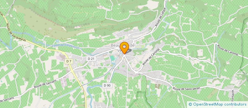 localisation de l'entreprise SCI LI RASIN E LIS OULIVO  BEAUMES-DE-VENISE