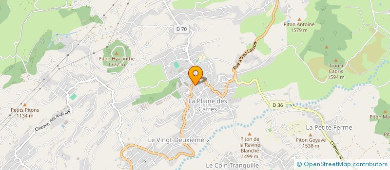 localisation de l'entreprise SCI LI TING FOON à LE TAMPON