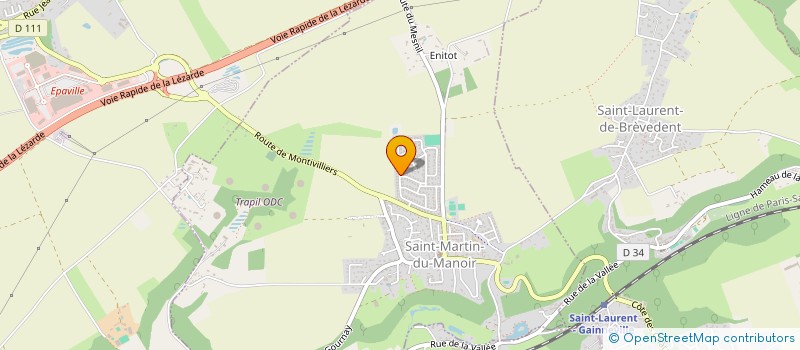 localisation de l'entreprise SCI LIA  SAINT-MARTIN-DU-MANOIR