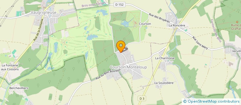 localisation de l'entreprise SCI LIA  COURSON-MONTELOUP