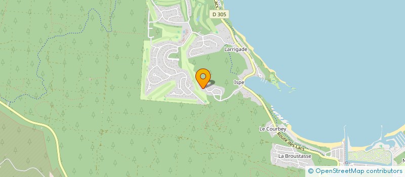 localisation de l'entreprise SCI LIAM  BISCARROSSE