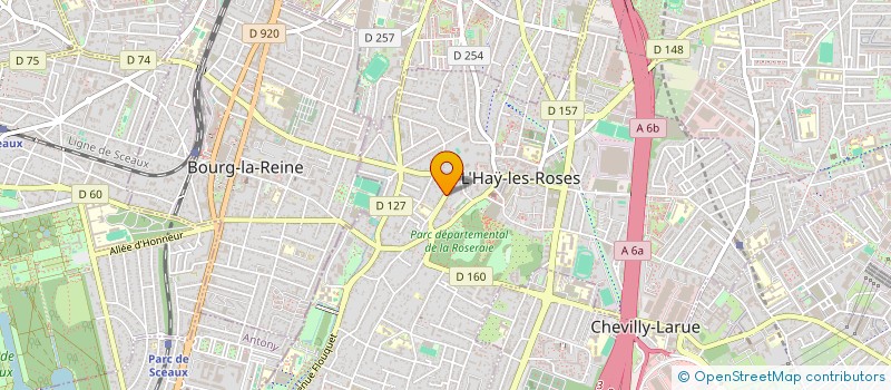 localisation de l'entreprise SCI LIAMINA MEDICAL  L'HAY-LES-ROSES