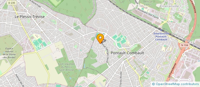 localisation de l'entreprise SCI LIAN à PONTAULT-COMBAULT