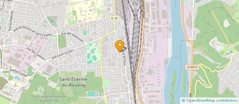 localisation de l'entreprise SCI LIANA  SAINT-ETIENNE-DU-ROUVRAY