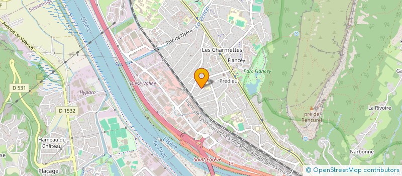 localisation de l'entreprise SCI LIAO  SAINT-EGREVE