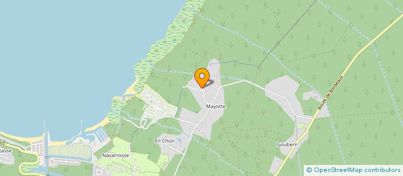 localisation de l'entreprise SCI LIAS  BISCARROSSE