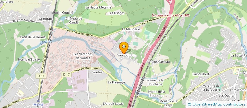 localisation de l'entreprise SCI LIAVART à VEIGNE