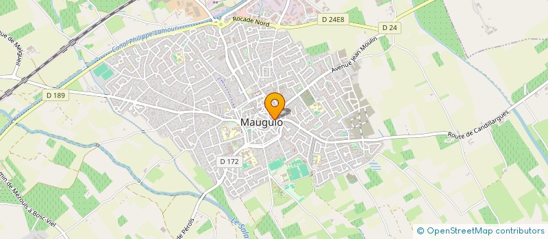 localisation de l'entreprise SCI LIB'ELLUL  MAUGUIO