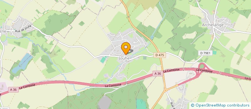 localisation de l'entreprise SCI LIBB  JOUHE