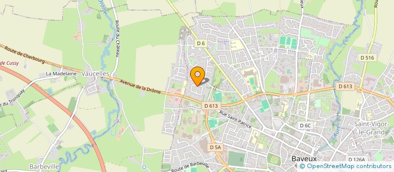 localisation de l'entreprise SCI LIBE  BAYEUX