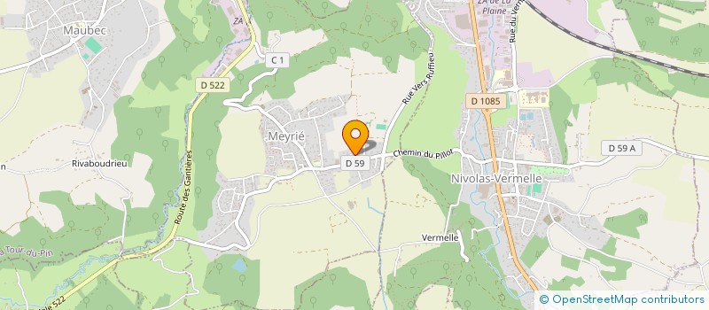 localisation de l'entreprise SCI LIBE  MEYRIE