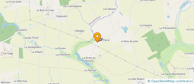 localisation de l'entreprise SCI LIBE27  MEILLAC