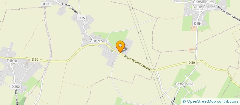 localisation de l'entreprise SCI LIBECCIO  GONZEVILLE