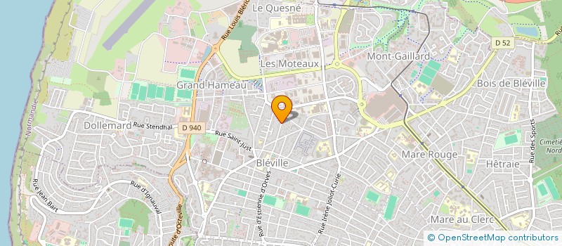 localisation de l'entreprise SCI LIBELLULE à LE HAVRE