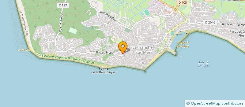 localisation de l'entreprise SCI LIBELLULE COCCINELLE ET PAPILLON à LA TRANCHE-SUR-MER