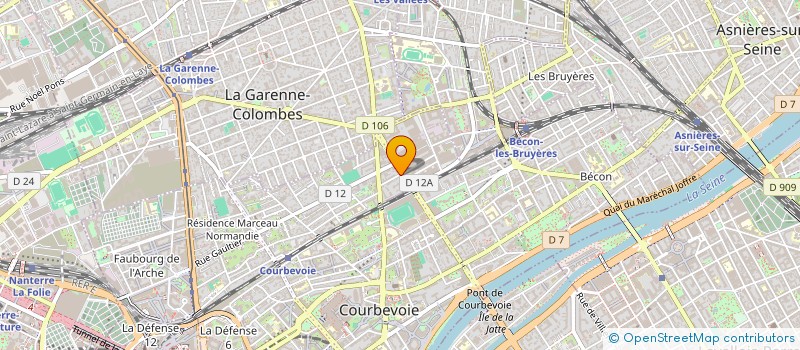 localisation de l'entreprise SCI LIBEN à COURBEVOIE