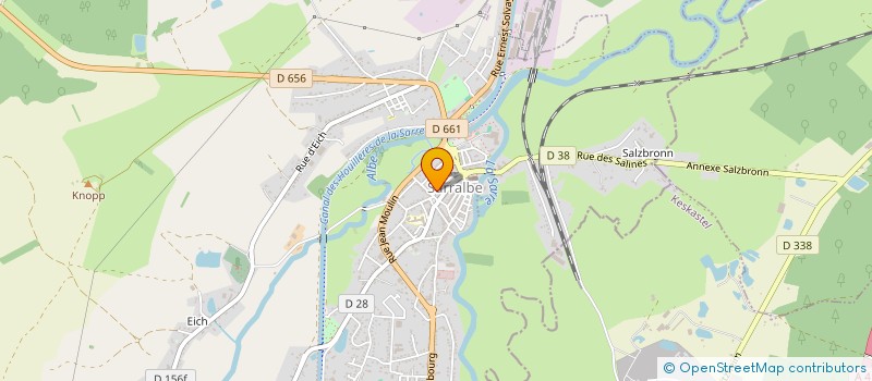 localisation de l'entreprise SCI LIBER'ALBE à SARRALBE