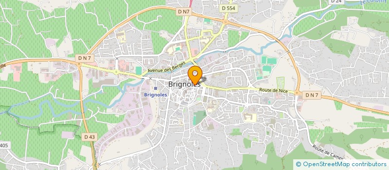 localisation de l'entreprise SCI LIBERA à BRIGNOLES