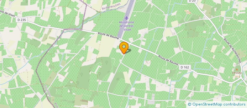 localisation de l'entreprise SCI LIBERAL  VISAN