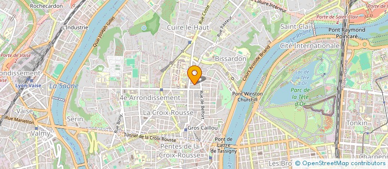 localisation de l'entreprise SCI LIBERATION  LYON