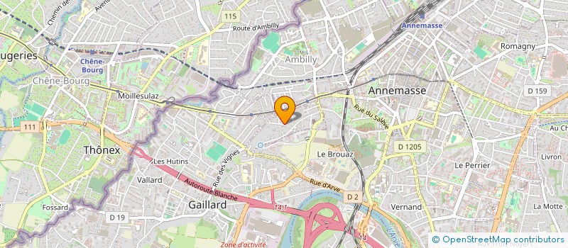 localisation de l'entreprise SCI LIBERATION à GAILLARD