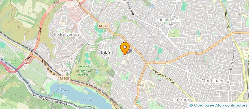 localisation de l'entreprise SCI LIBERATION  TALANT