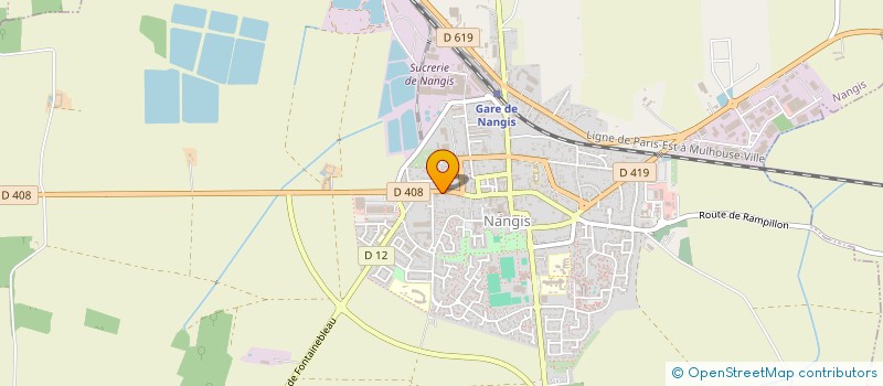 localisation de l'entreprise SCI LIBERATION  NANGIS