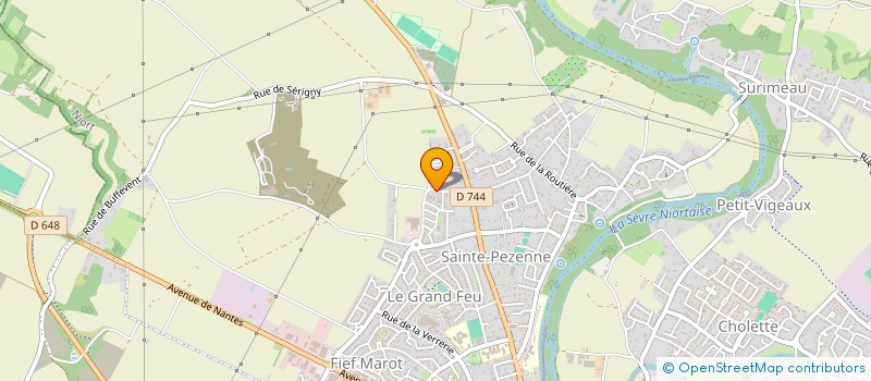 localisation de l'entreprise SCI LIBERATION 9 à NIORT