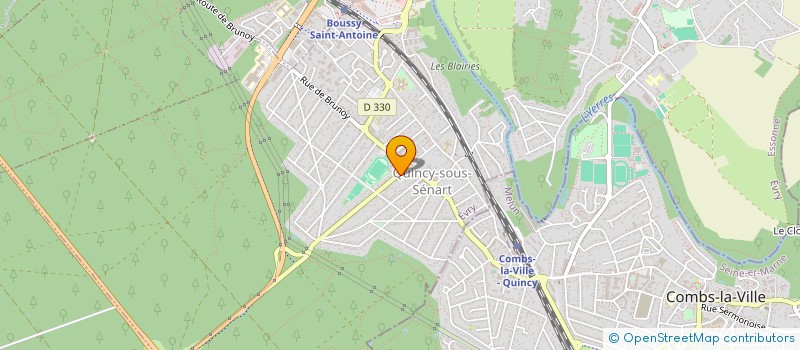 localisation de l'entreprise SCI LIBERATION  QUINCY-SOUS-SENART